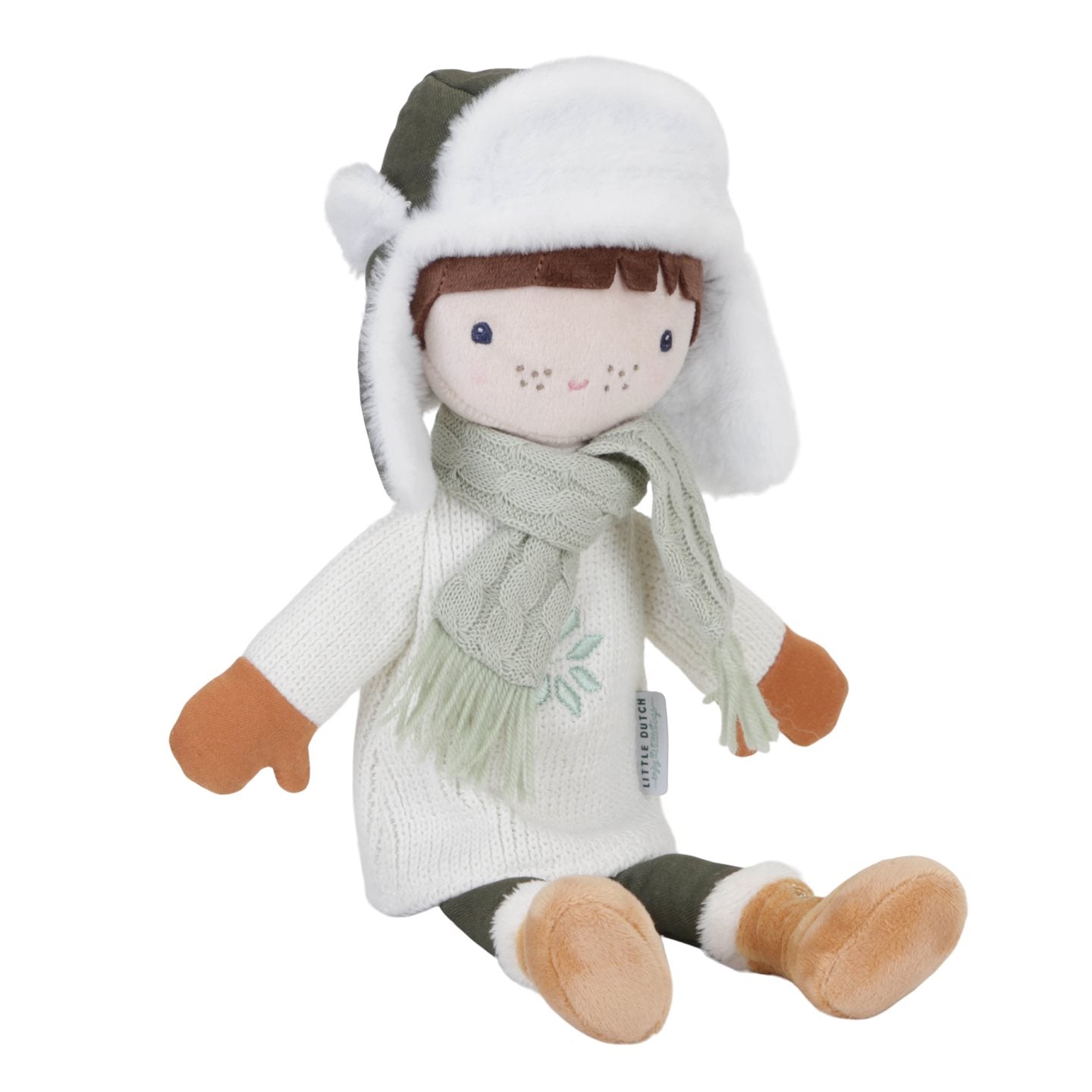 Cuddly doll Sam 35 cm | Little Dutch