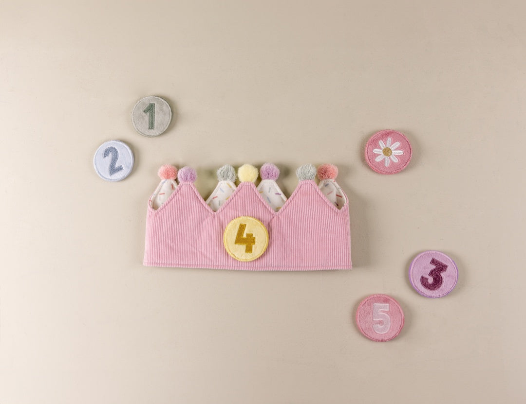 Geburtstagskrone Pink | Little Dutch