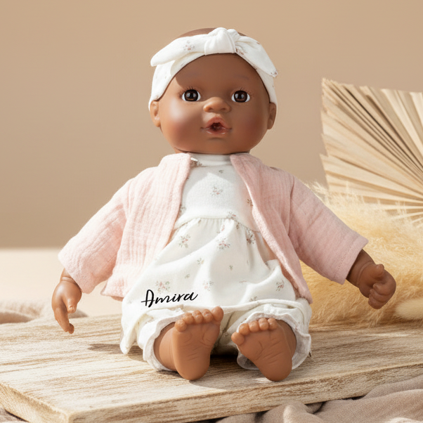Puppe Noa 7-teiliges-Set | Little Dutch personalisiert