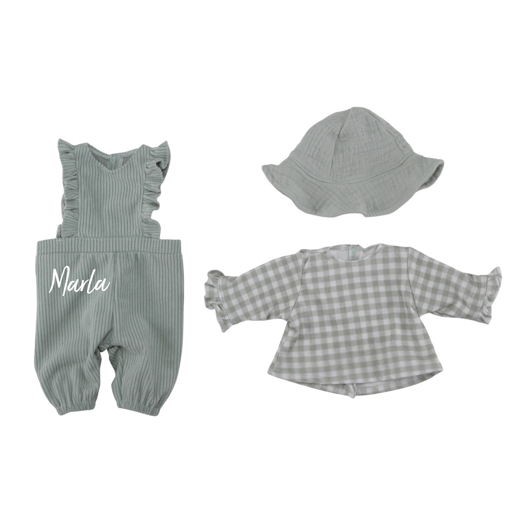 Puppenbekleidung grün | Little Dutch