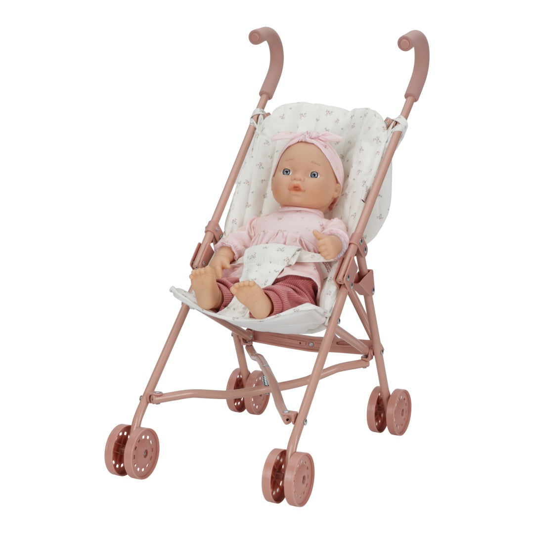 Puppenbuggy Metall inkl. Buggytasche | Little Dutch
