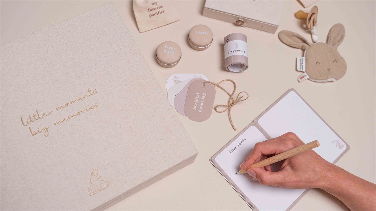 Baby Bunny Newborn Memory Box | Little Dutch