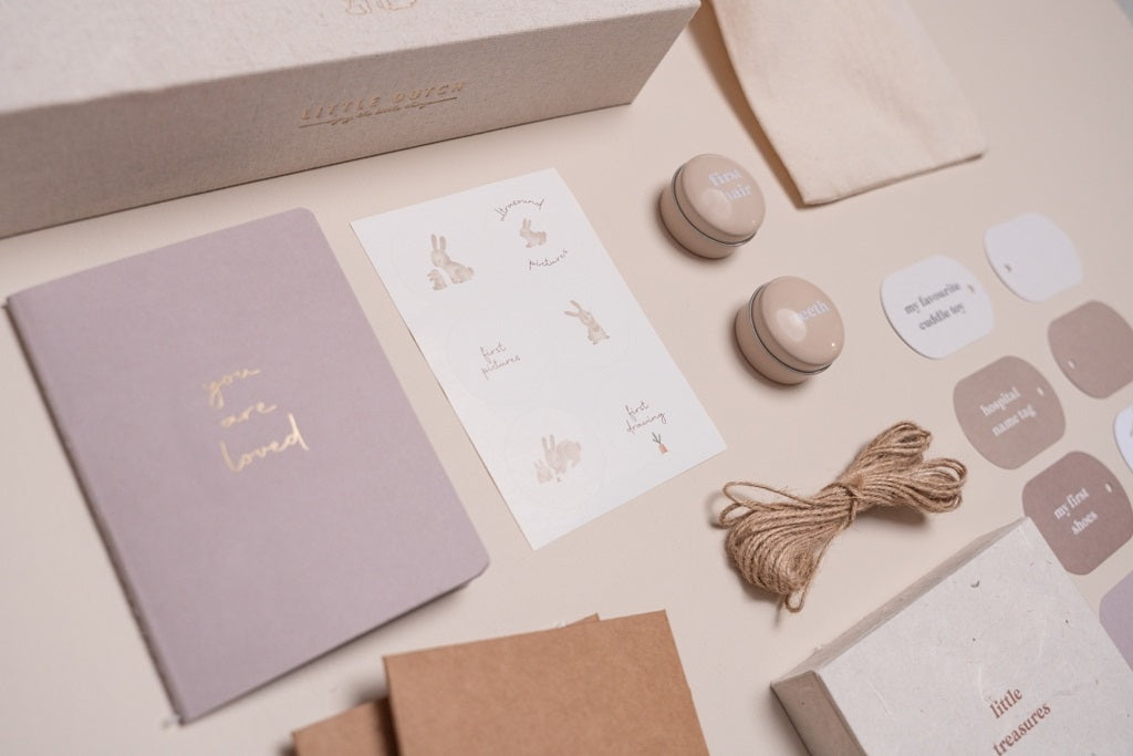 Baby Bunny Newborn Memory Box | Little Dutch