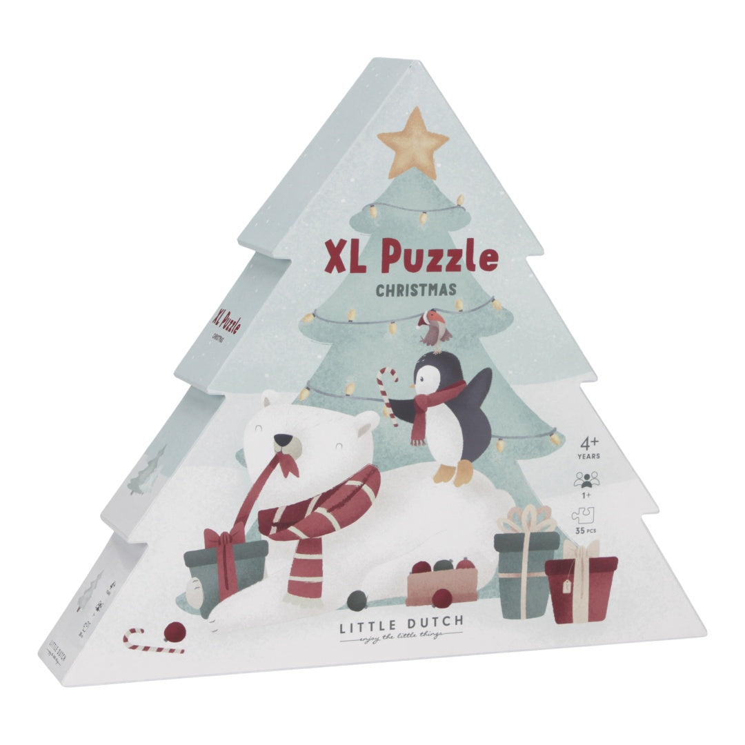 Weihnachtspuzzle XL | Little Dutch