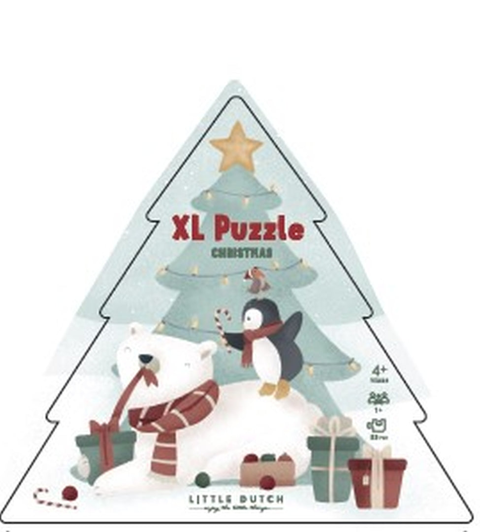 Kerstpuzzel XL | Little Dutch 