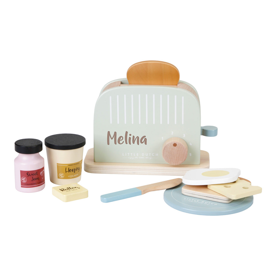Toaster Holz, mint | Little Dutch
