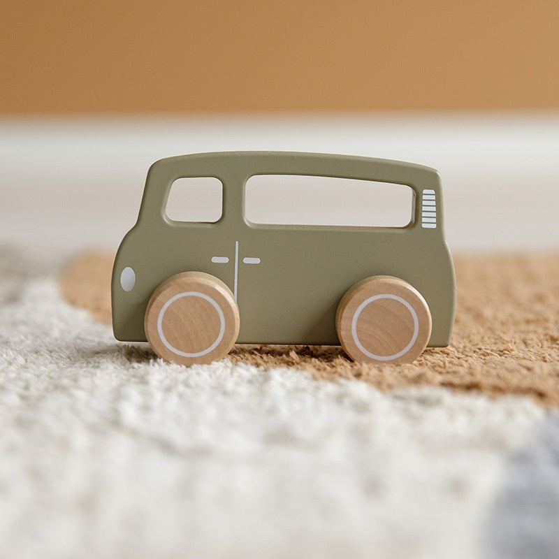 Holzbus Olive | Little Dutch