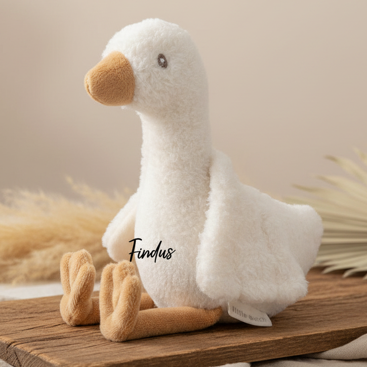 Little Goose plush toy GRS 17cm | Little Dutch