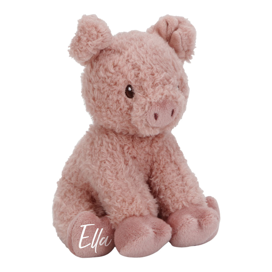 Kuscheltier Schwein 17cm Little Farm | Little Dutch