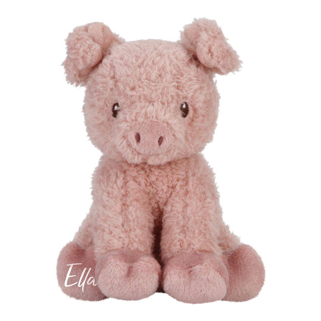 Kuscheltier Schwein 17cm Little Farm | Little Dutch