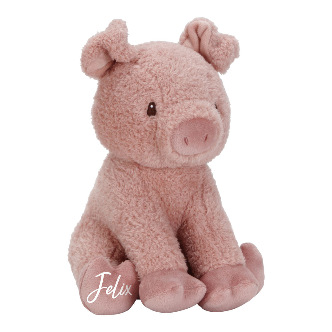 TOP DEAL - Kuscheltier Glücksschwein 25 cm Little Farm | Little Dutch