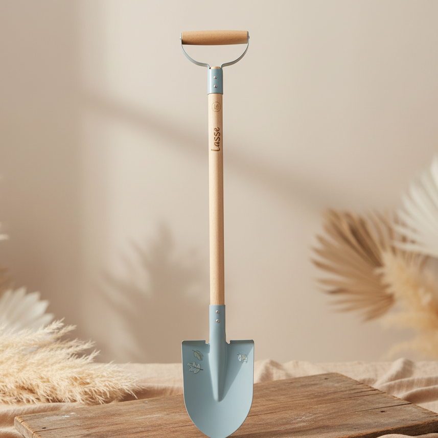 Personalisierte Kinderschaufel blau | Geschenk by Schmatzepuffer®