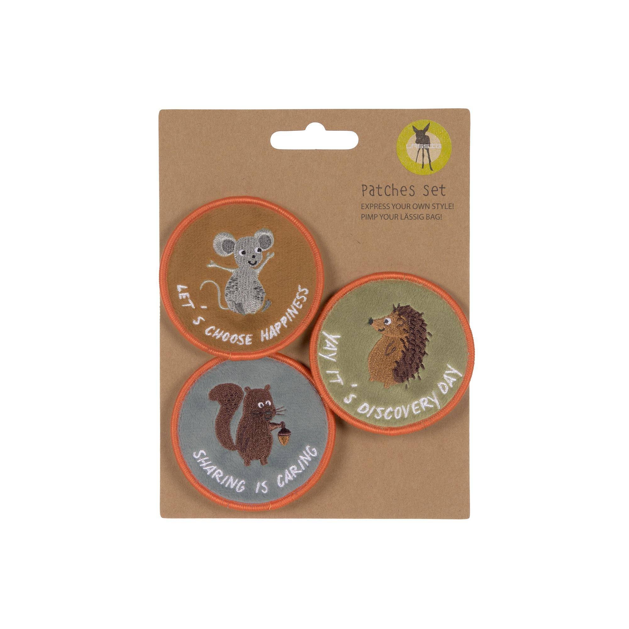 Schulranzen Patches Set - Natur | Lässig