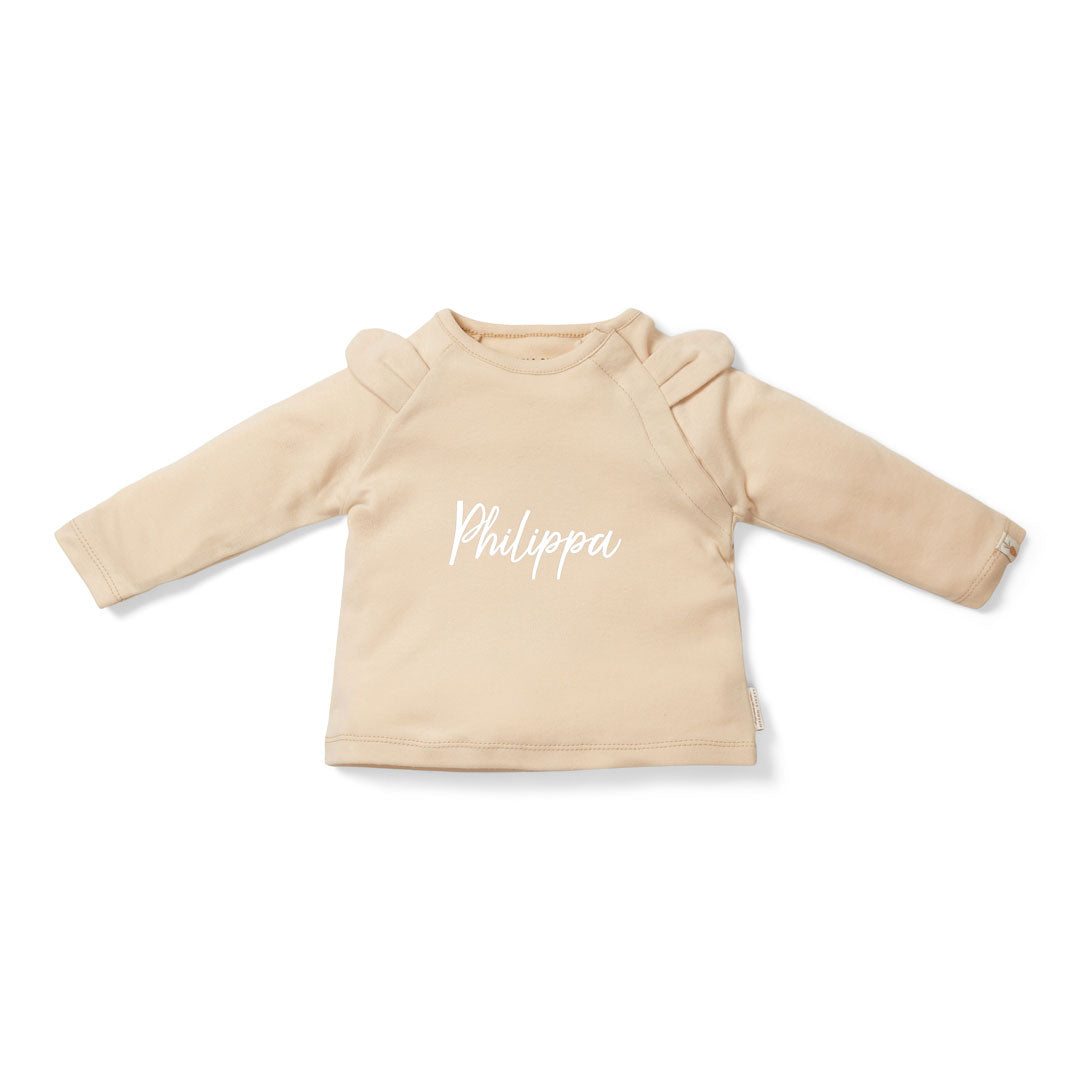 Langarmshirt Baby Bunny, Sand | Little Dutch