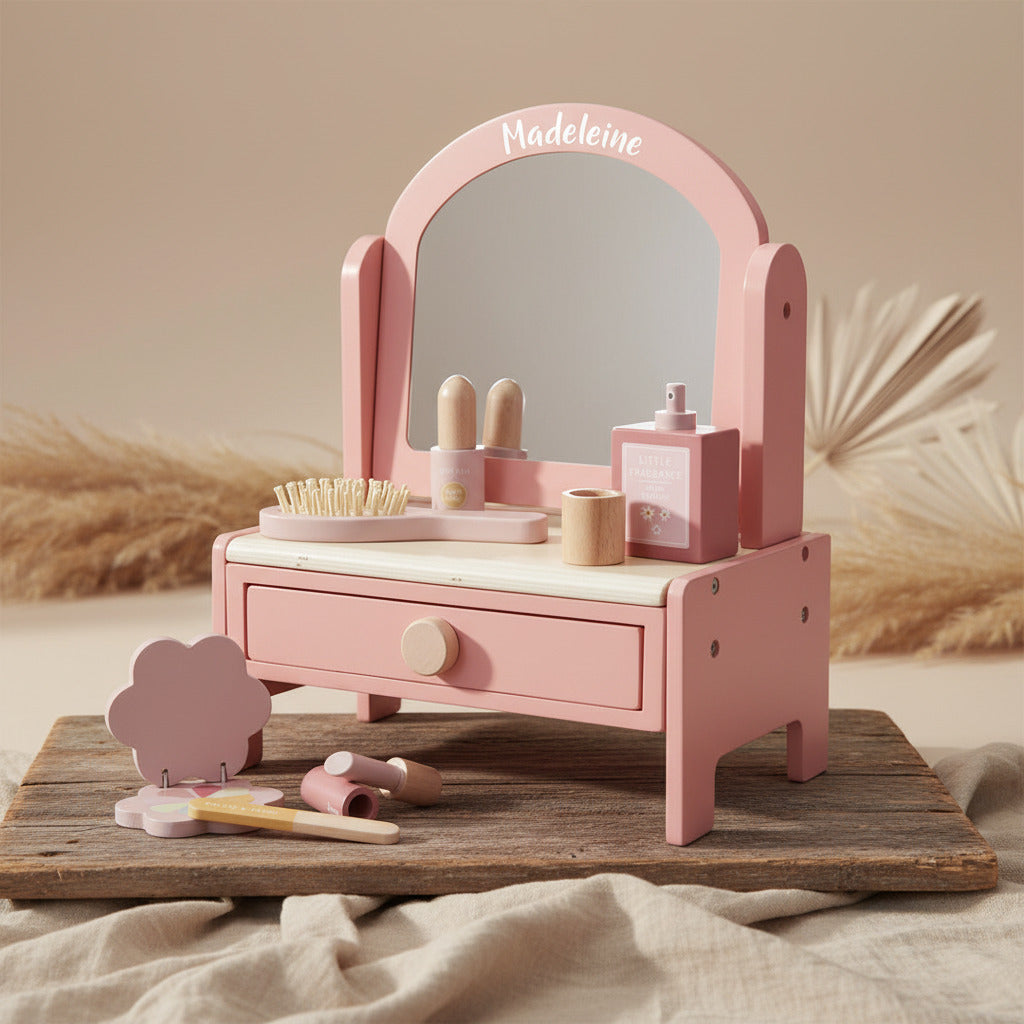 Dressing table Flowers &amp; Butterflies - printed | Little Dutch