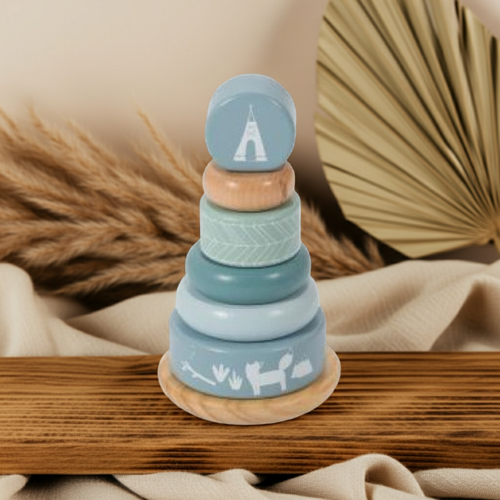 Stapelturm Adventure blue - doppelseitig | Little Dutch