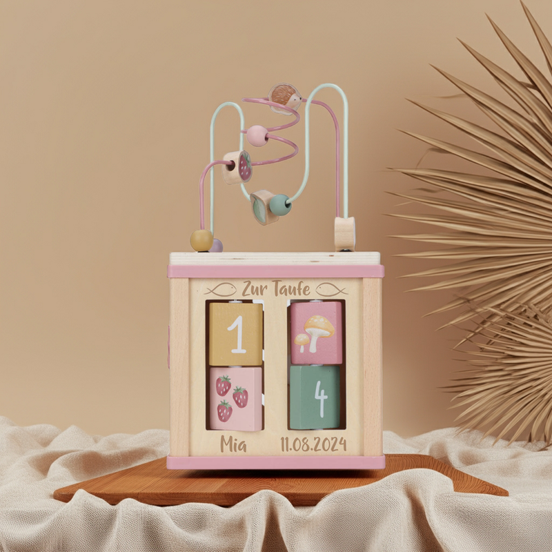 Fairy Garden activity cube "For the christening"