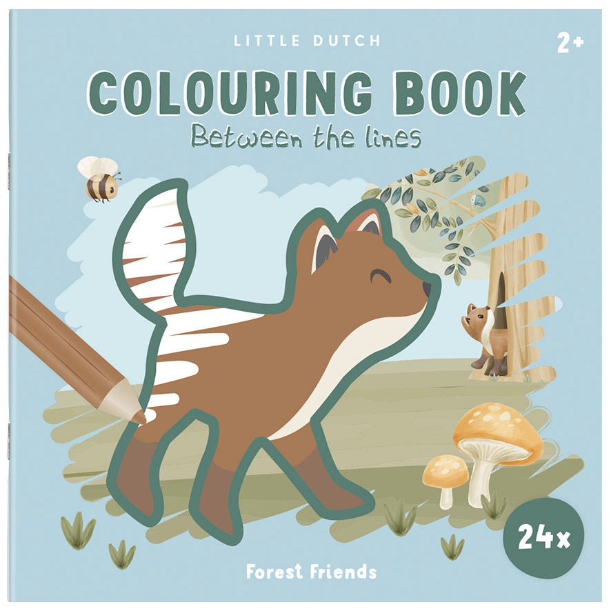 Malbuch Forest Friends | Little Dutch