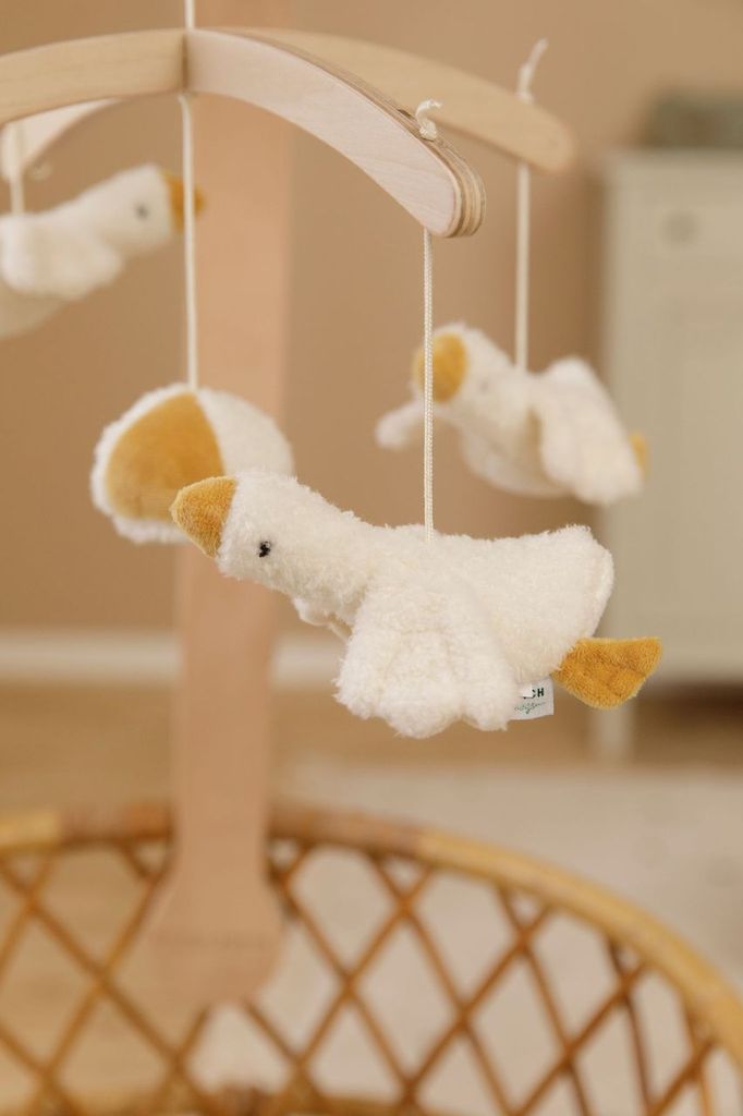 Musik-Mobile Little Goose für Babybett  by Schmatzepuffer®