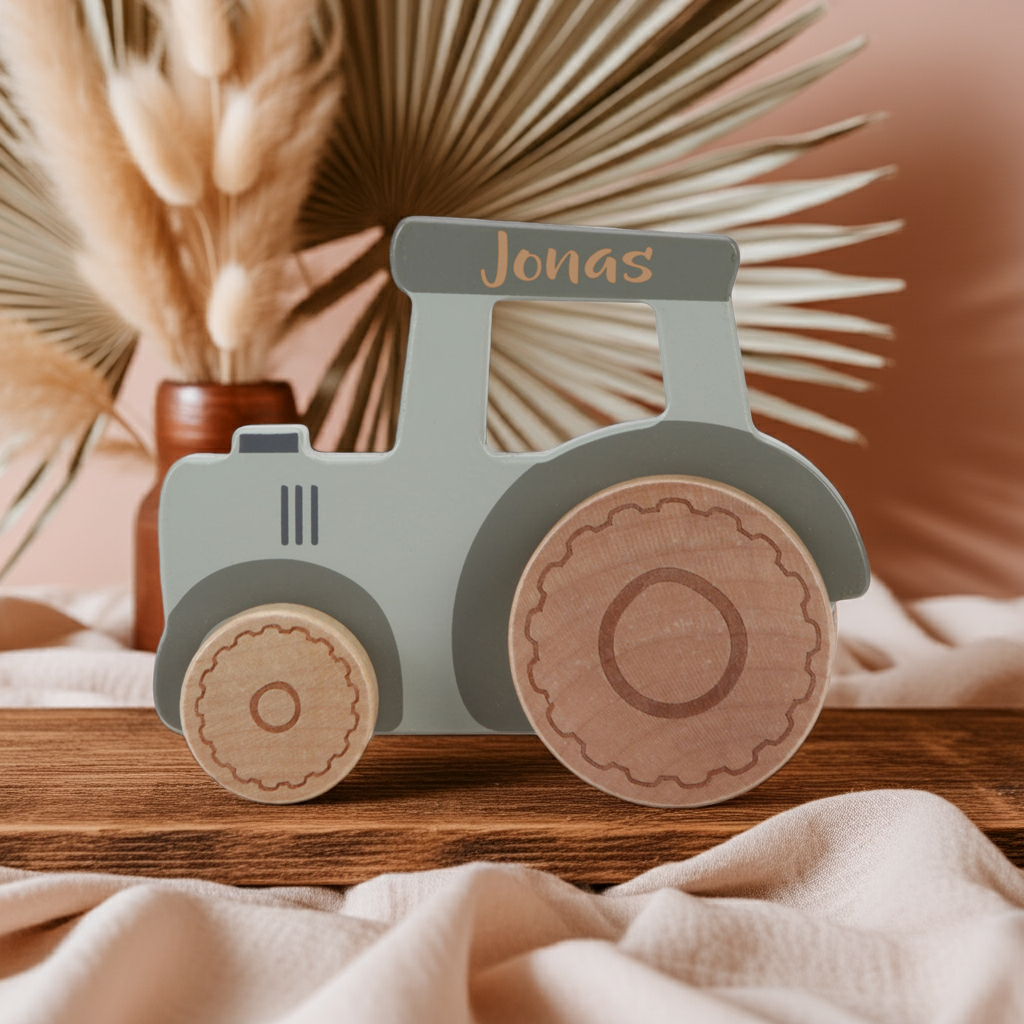 Tractor Wood Little Farm | Little Dutch