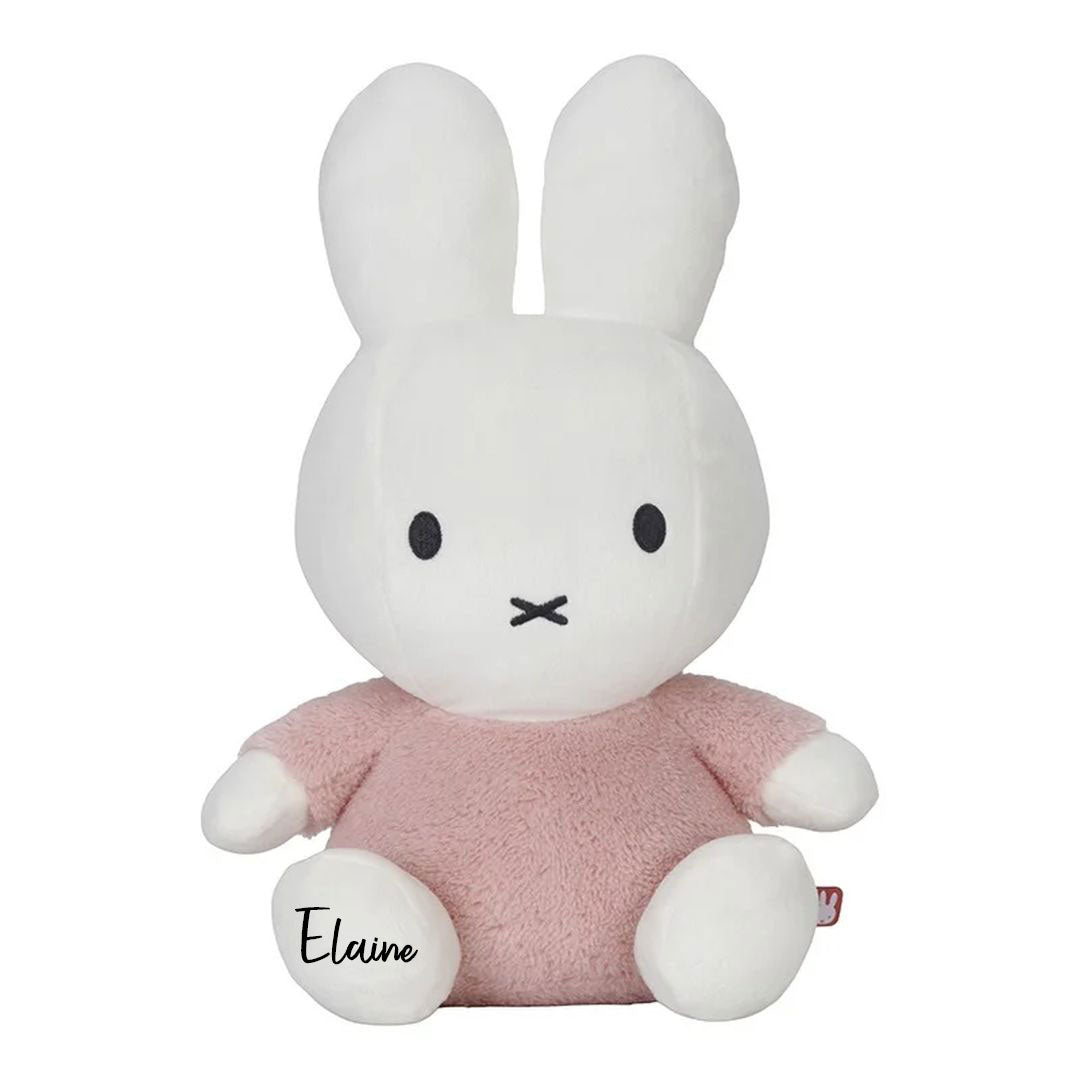 Kuscheltier Hase Fluffy 35 cm, pink | Miffy x Tiamo