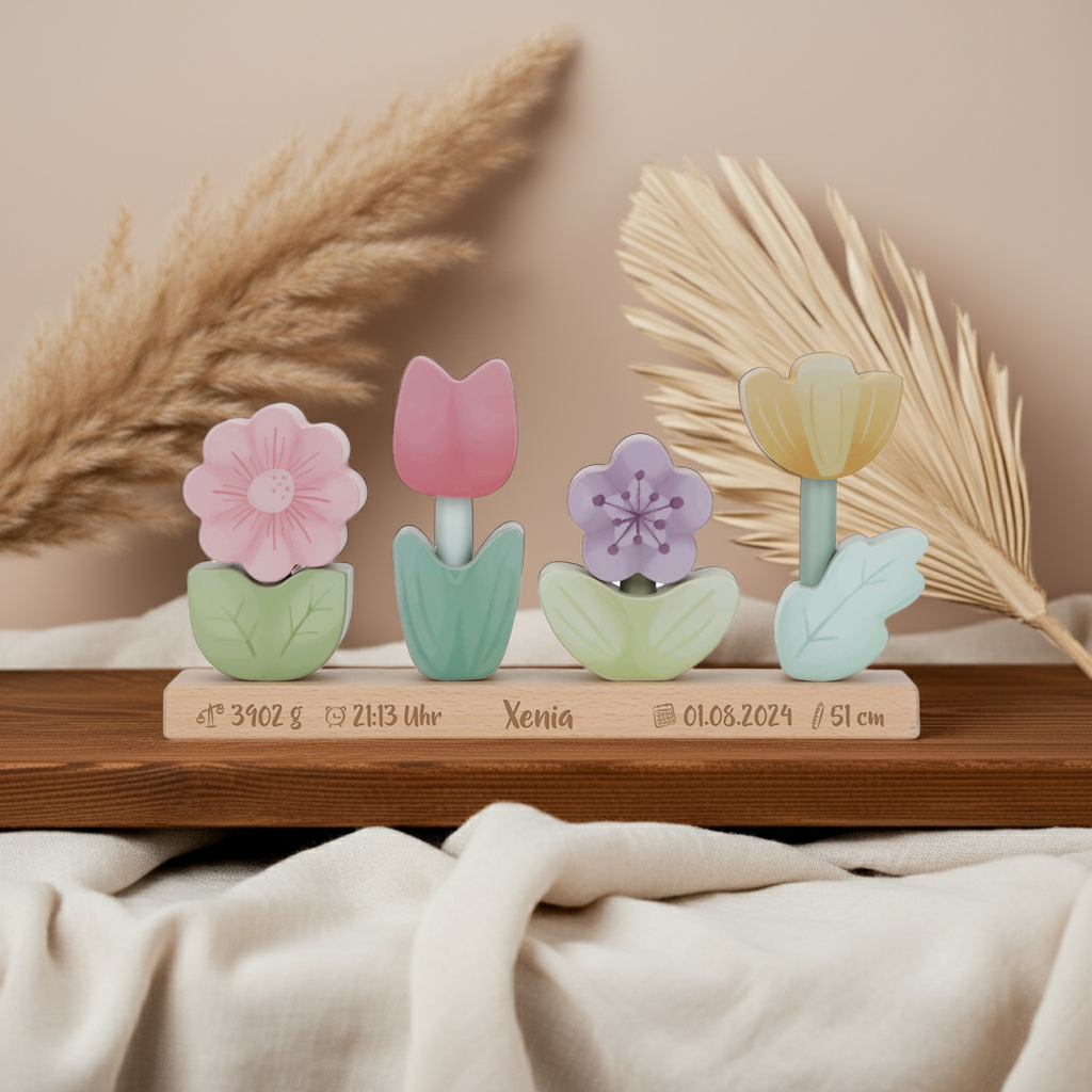 Stapel-Blumen Fairy Garden "Zur Geburt" | Little Dutch
