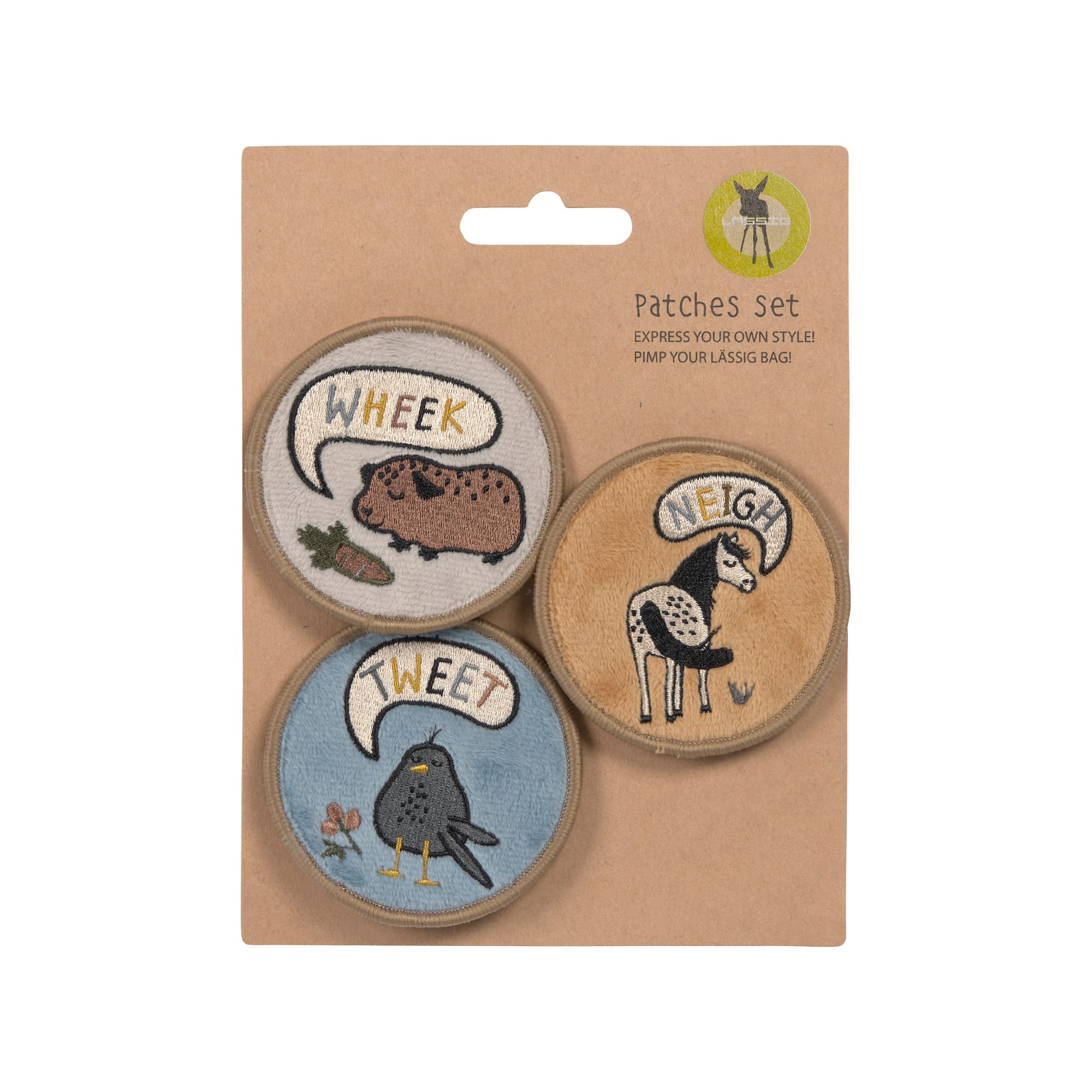 Schulranzen Patches Set - Happy Prints | Lässig