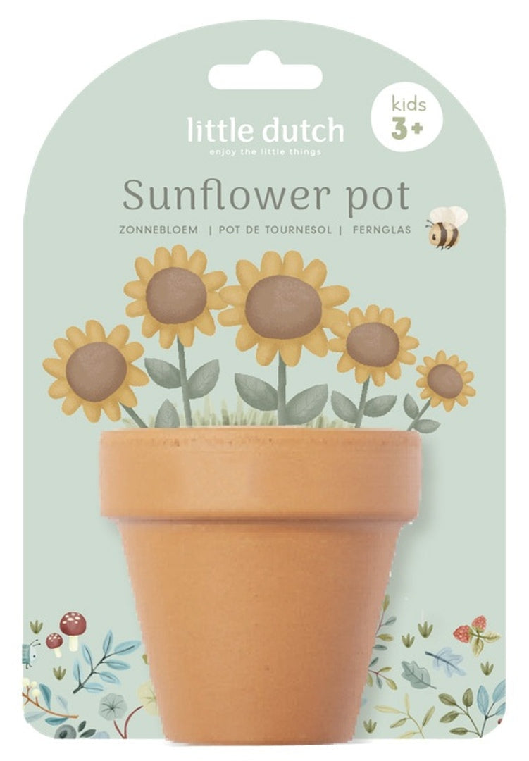 Zonnebloem plantenpot | Little Dutch