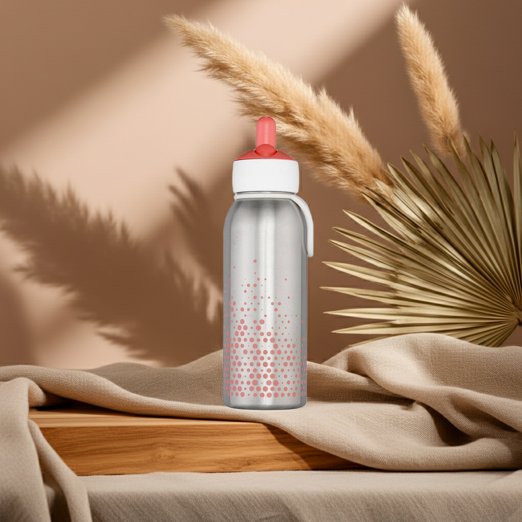 TOP DEAL - Thermoflasche Flip-up 350 ml - Rosa | Mepal
