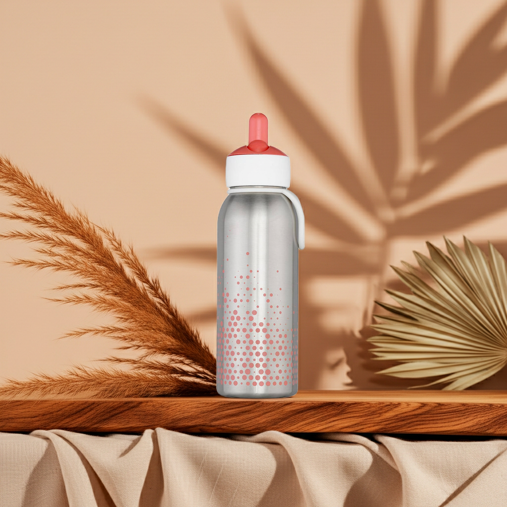 TOP DEAL - Thermo bottle flip-up 350 ml - pink | Mepal