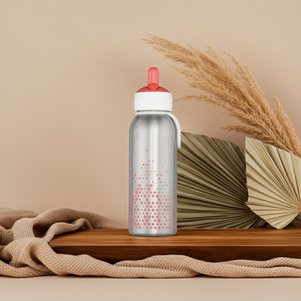 TOP DEAL - Thermoflasche Flip-up 350 ml - Rosa | Mepal