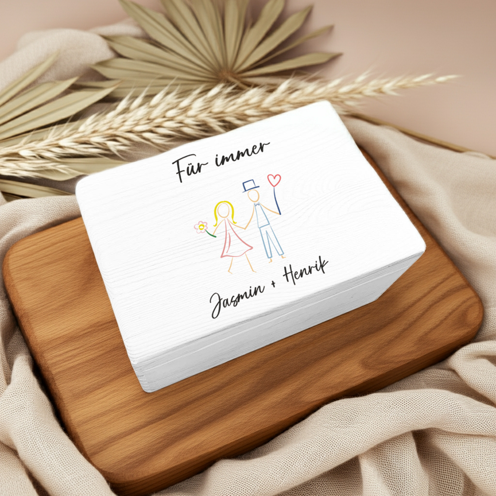 Boîte à souvenirs XL - Pour mariages - Différents modèles - Imprimé | Frappe-moi !