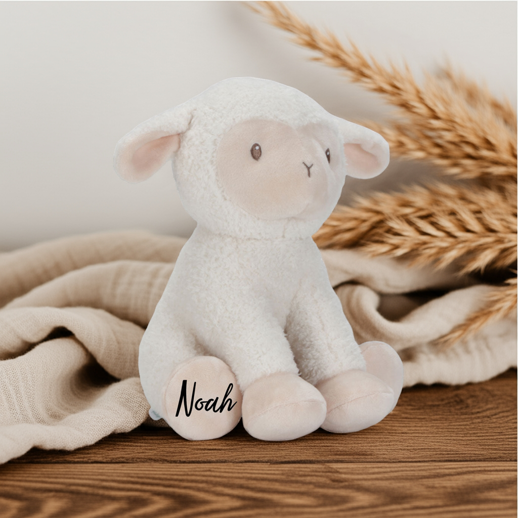 TOP DEAL - Kuscheltier Schaf 25cm Little Farm | Little Dutch