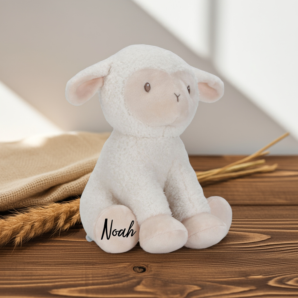 TOP DEAL - Kuscheltier Schaf 25cm Little Farm | Little Dutch