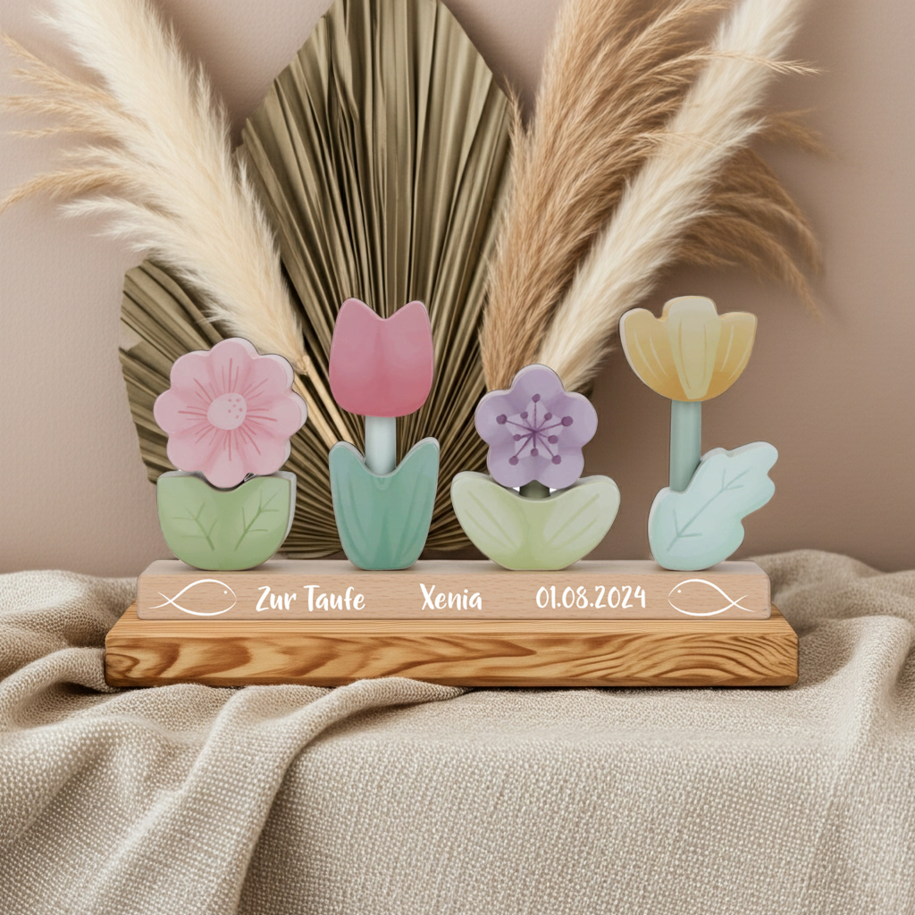 Stapel-Blumen Fairy Garden "Zur Taufe" | Little Dutch