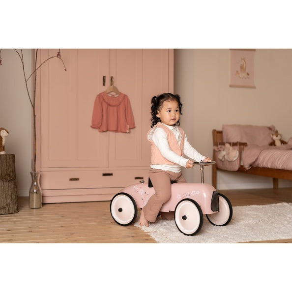 Retro Rutschauto Pink | Little Dutch