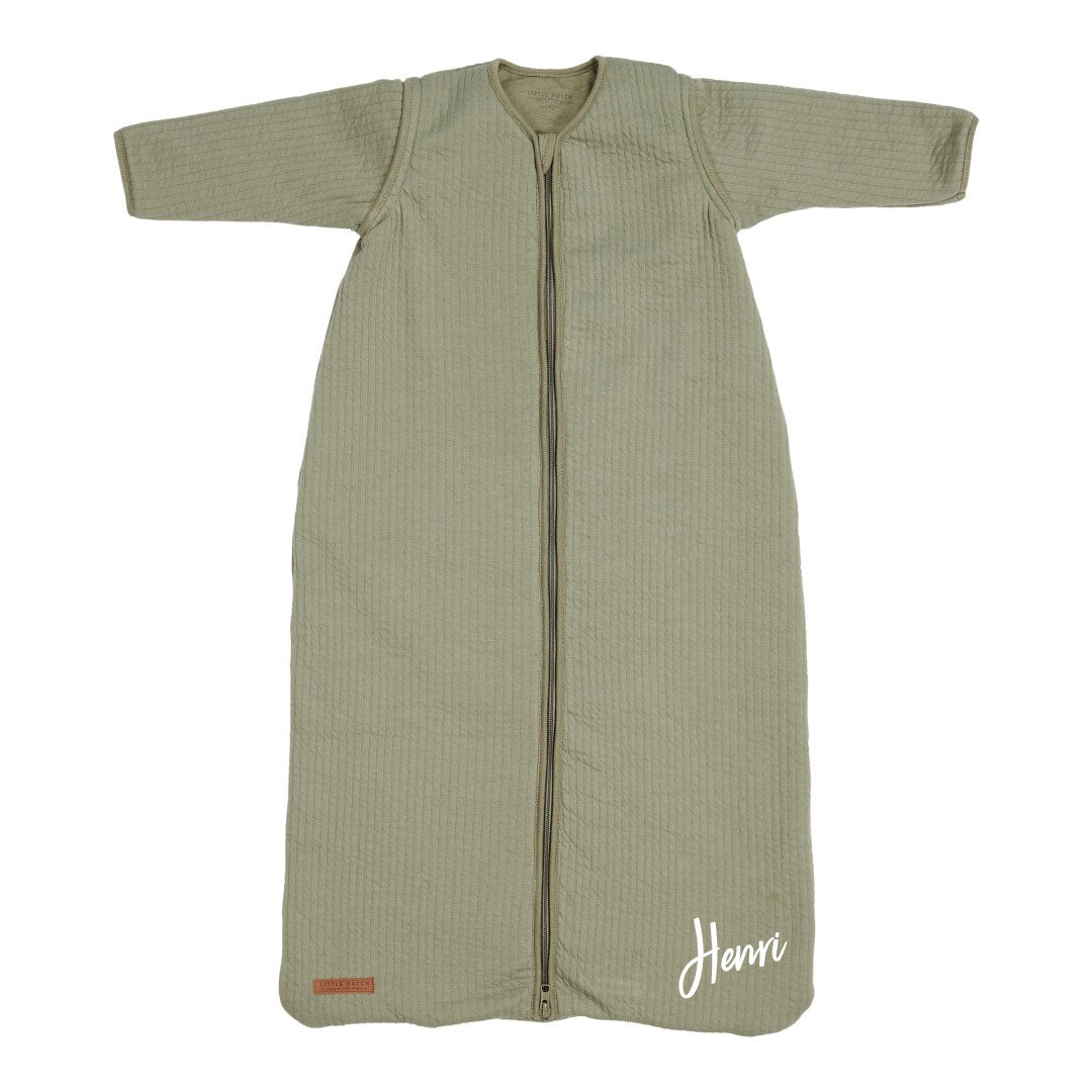 Schlafsack Winter 110 cm - Pure Olive | Little Dutch
