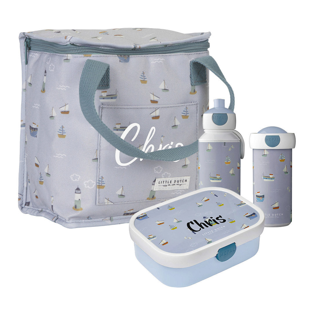 Pausen-Set L, Sailors Bay | Litte Dutch x Mepal