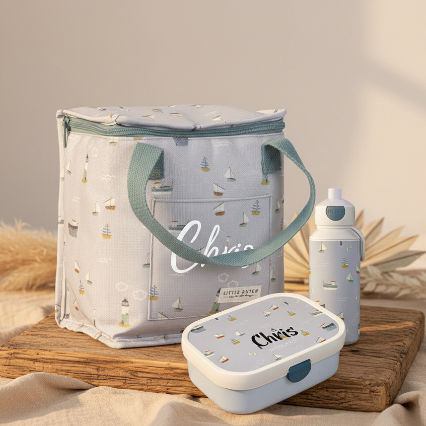 Pausen-Set M, Sailors Bay | Litte Dutch x Mepal