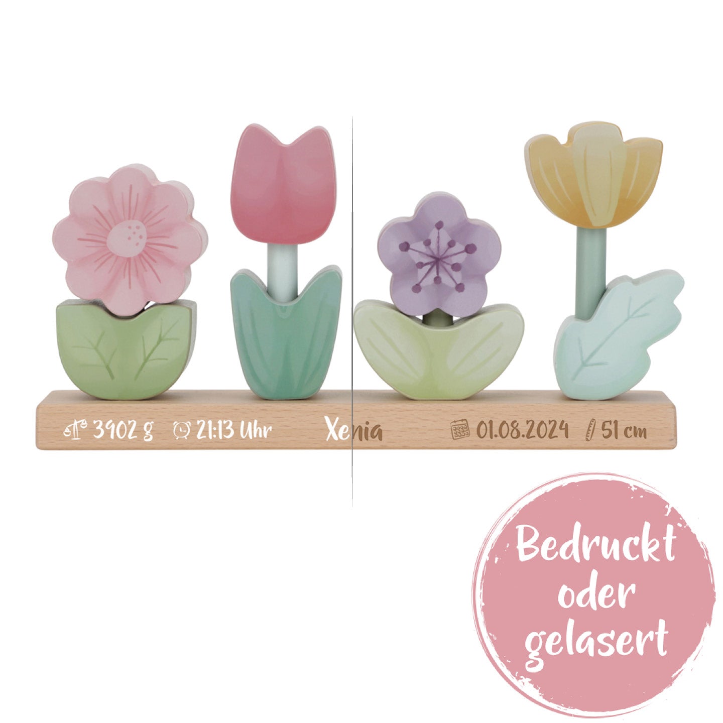 Stapel-Blumen Fairy Garden "Zur Geburt" | Little Dutch