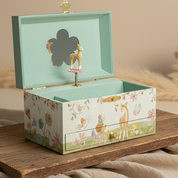 Schmuckkästchen mit Musik - Forest Friends | Little Dutch