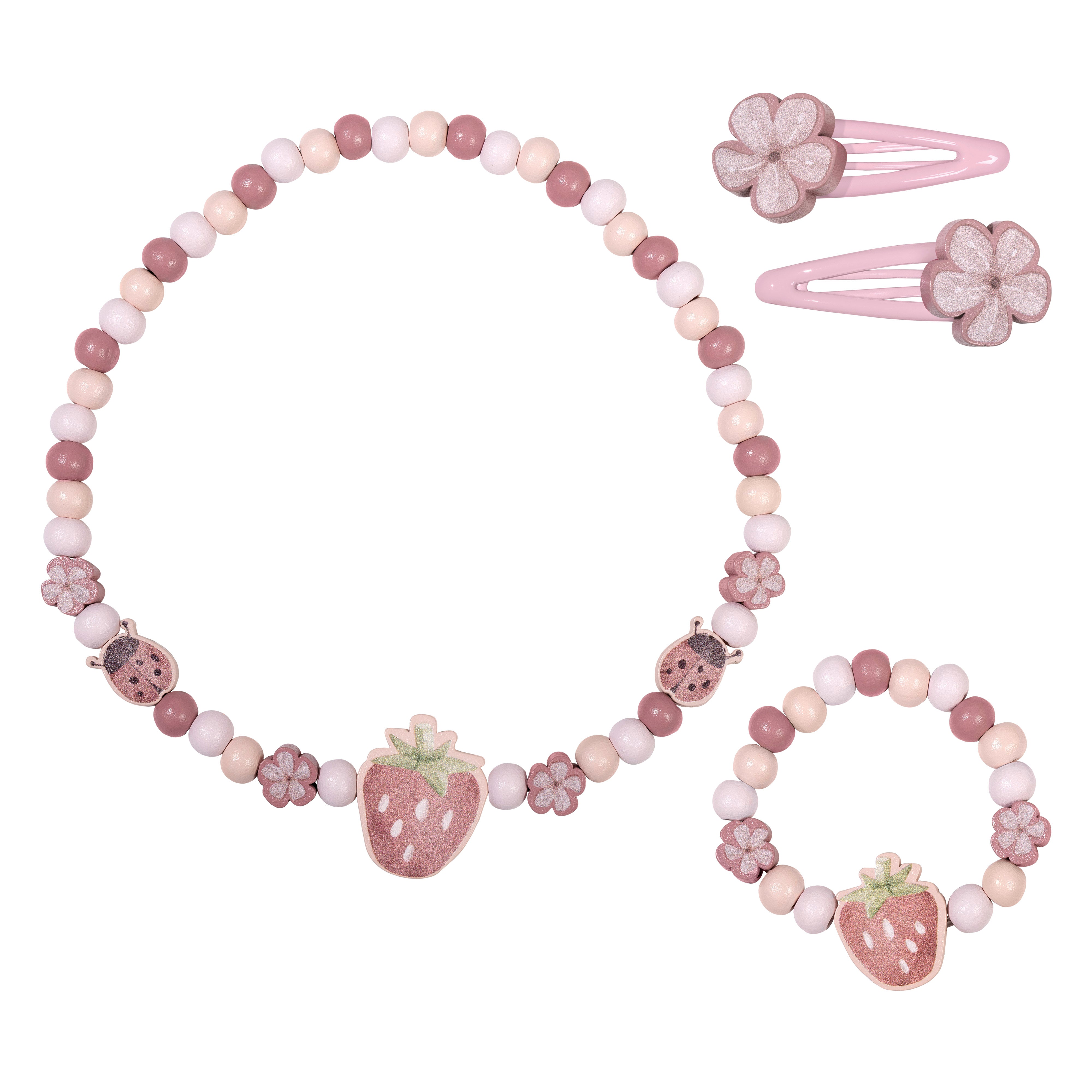 Schmuckset Erdbeere | Little Dutch