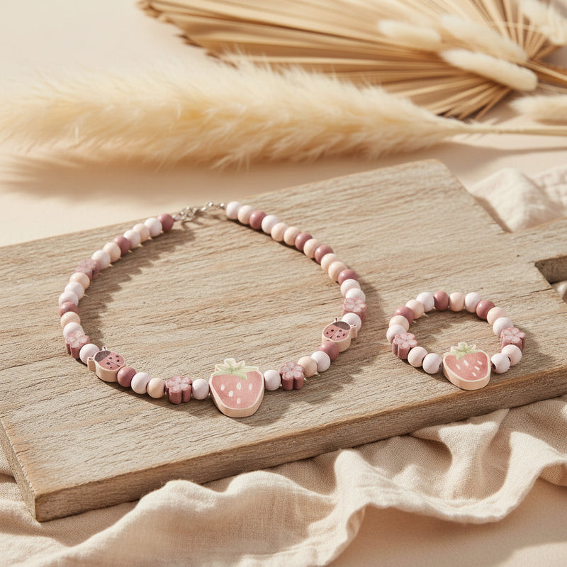 Schmuckset Erdbeere | Little Dutch