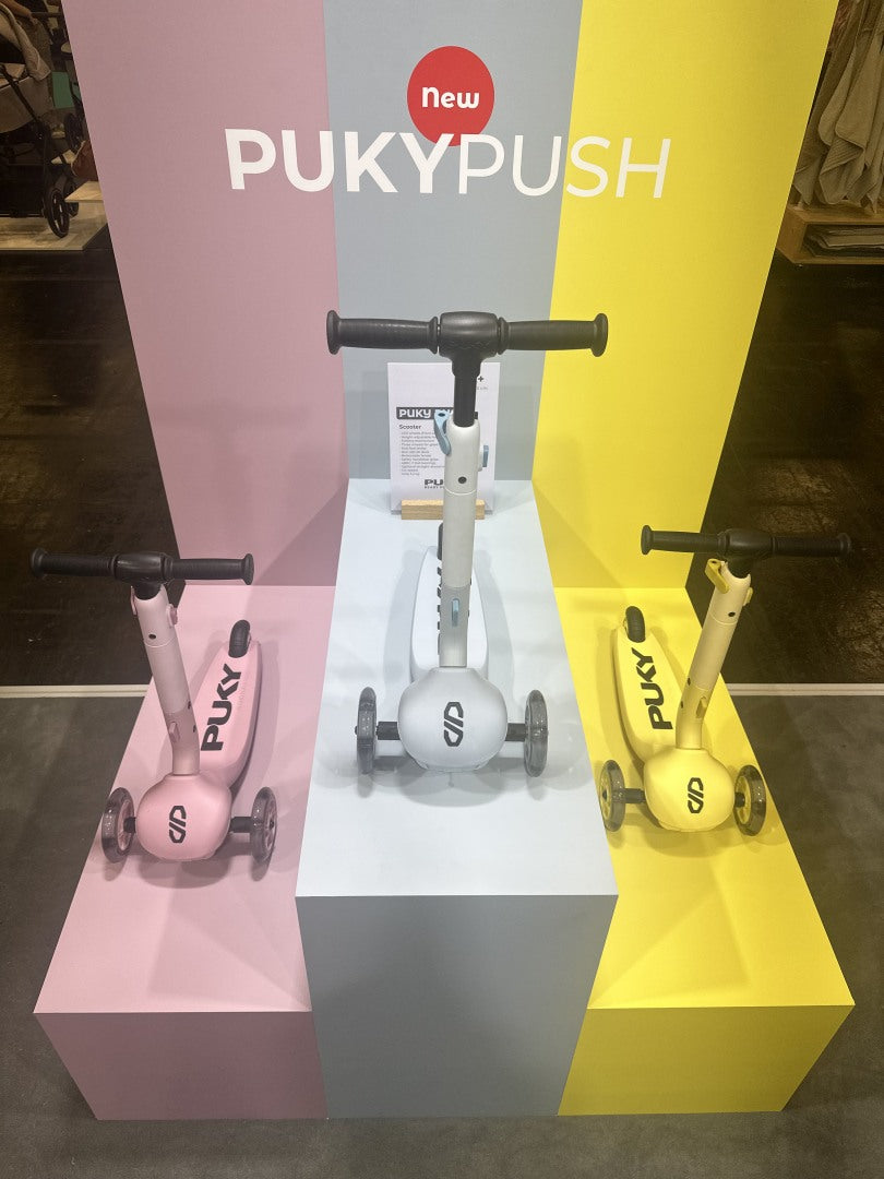 Scooter Puky Push LED Wheels Raspberry rosa | PUKY