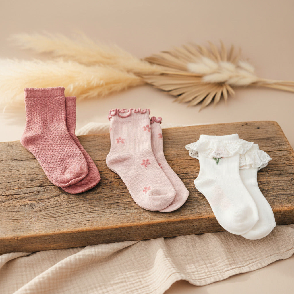 Socken Set mit drei Multi - 23/26 = 3-4 Jahren | Little Dutch