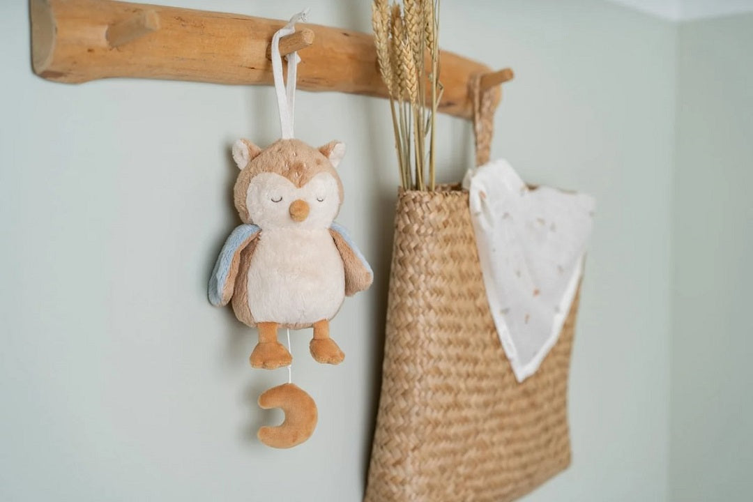 Music Box Owl Forest Friends