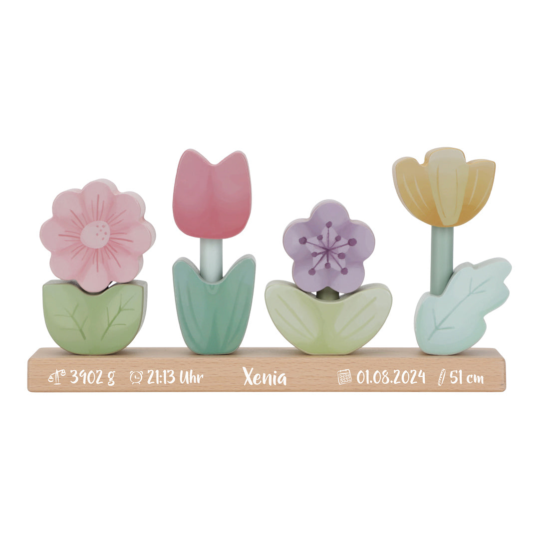 Stapel-Blumen Fairy Garden "Zur Geburt" | Little Dutch