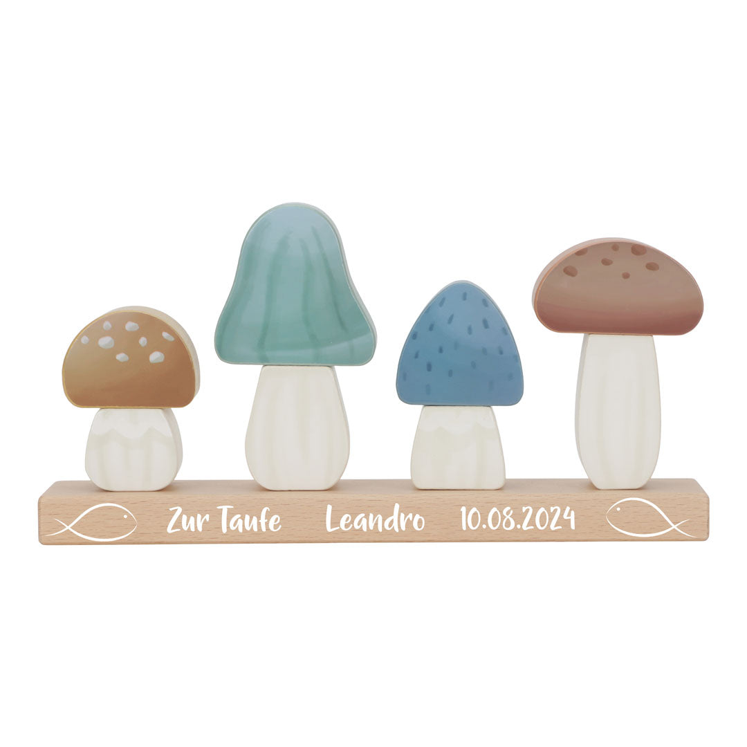 Stapel-Pilze - Forest Friends "Zur Taufe" | Little Dutch