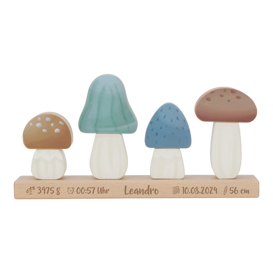 Stapel-Pilze - Forest Friends "Zur Geburt" | Little Dutch