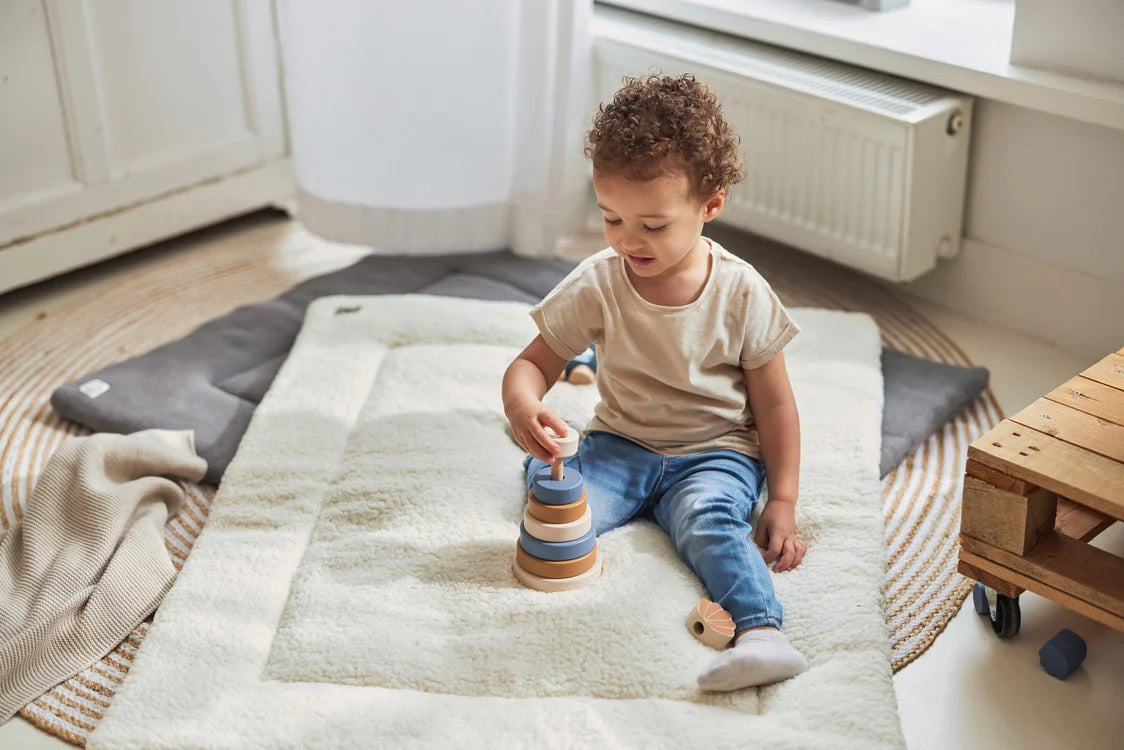 Stapelturm blau "Muschel" | Jollein